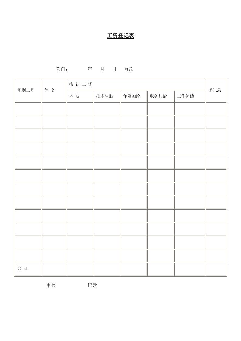 工资登记表.doc 第1页