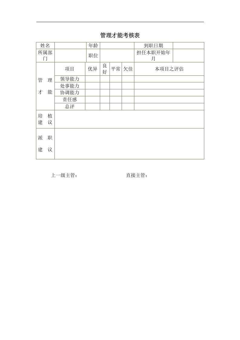 管理才能考核表.doc 第1页