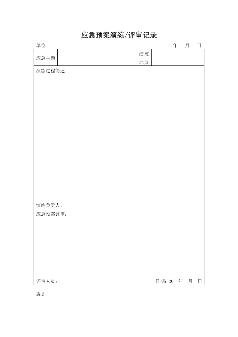 2022年应急救援预案演练计划.doc 第3页