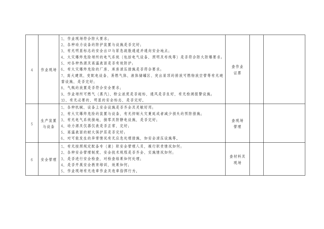 防火防爆及消防安全检查表.doc 第2页
