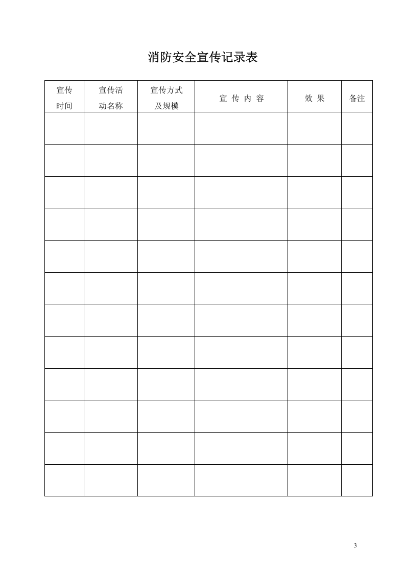本8-消防安全宣传培训记录.doc 第3页