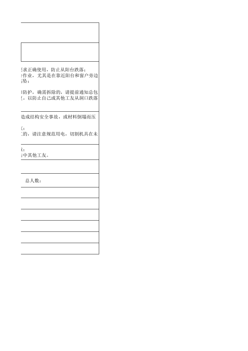 25.瓦工安全生产指引表.xlsx 第2页