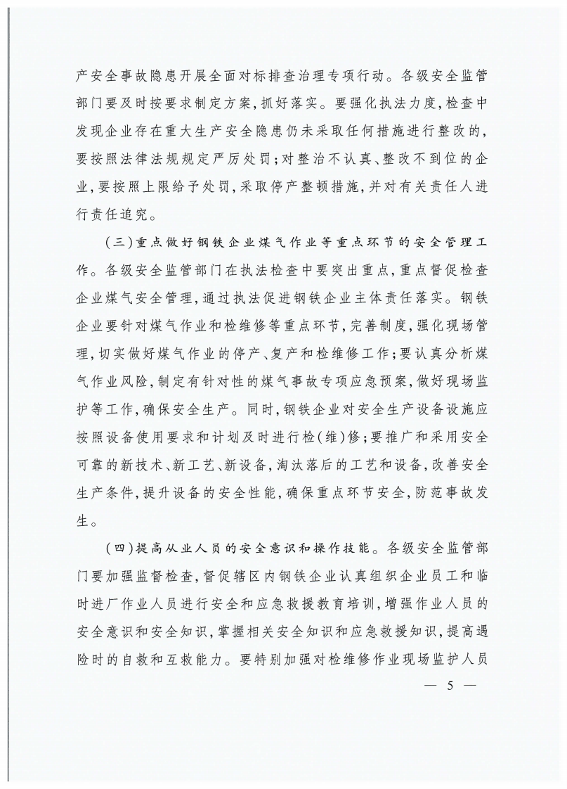 关于贵州首钢水城钢铁（集团）有限责任公司&ldquo;1&bull;31&rdquo;煤气中毒等两起较大事故的通报.pdf 第5页