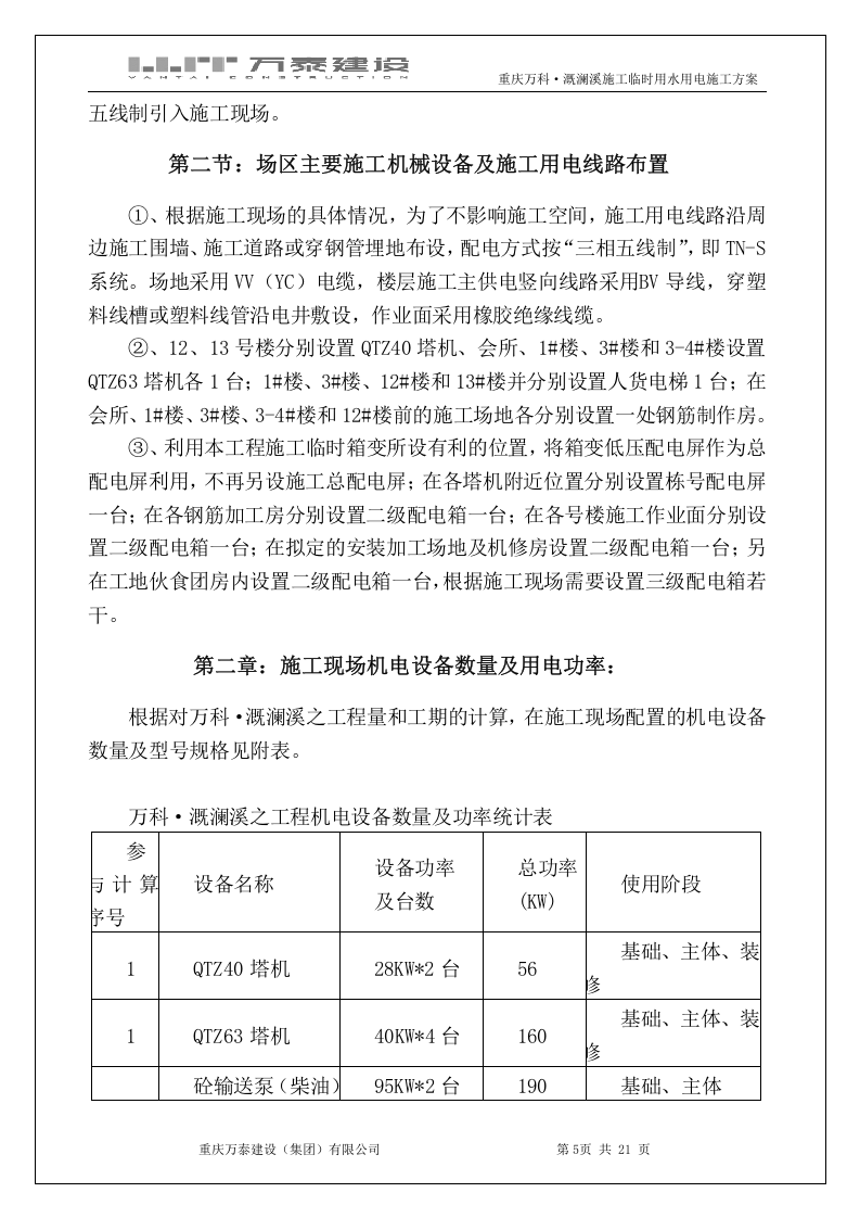 溉澜溪项目临设水电方案(终极)（21页）.doc 第5页