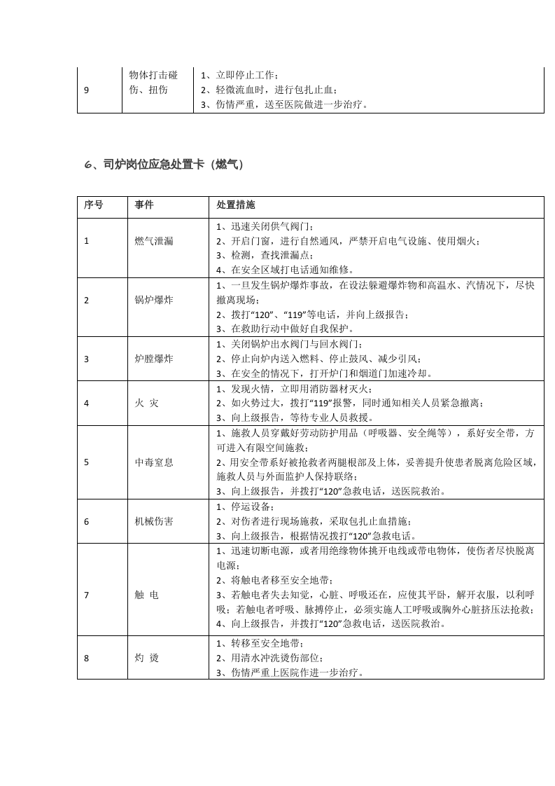 10岗位风险告知卡（汇编）--（安全文库：chaojikaona.cn）.doc 第5页