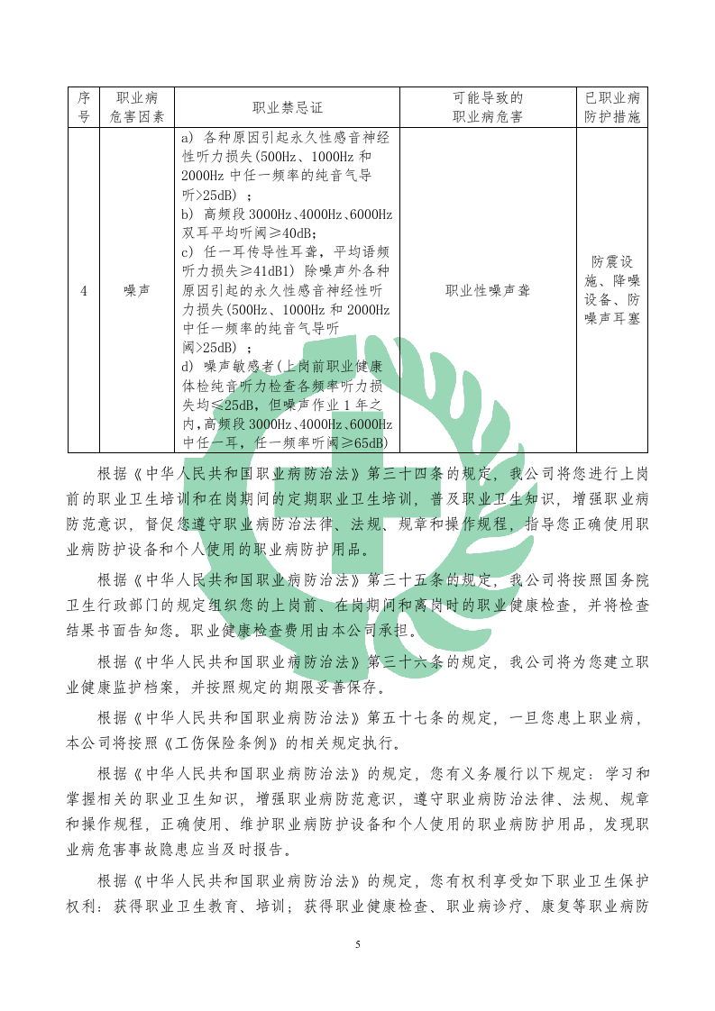 33职业病危害告知书+告知卡(电镀企业专用【全套最新】)--（安全文库：chaojikaona.cn）.doc 第6页