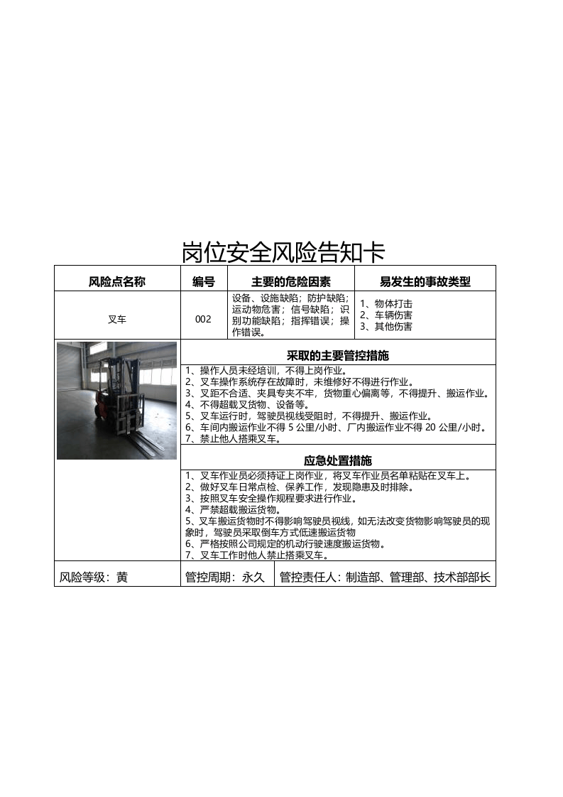 37风险告知卡(机械)丨12页--（安全文库：chaojikaona.cn）.docx 第2页