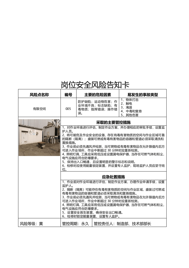 37风险告知卡(机械)丨12页--（安全文库：chaojikaona.cn）.docx 第5页