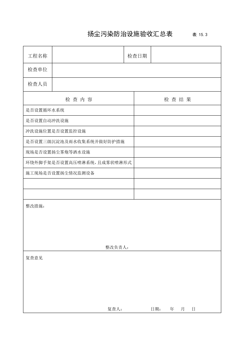 15建筑工程施工安全管理资料（第十五册 扬尘污染防治）.doc 第5页