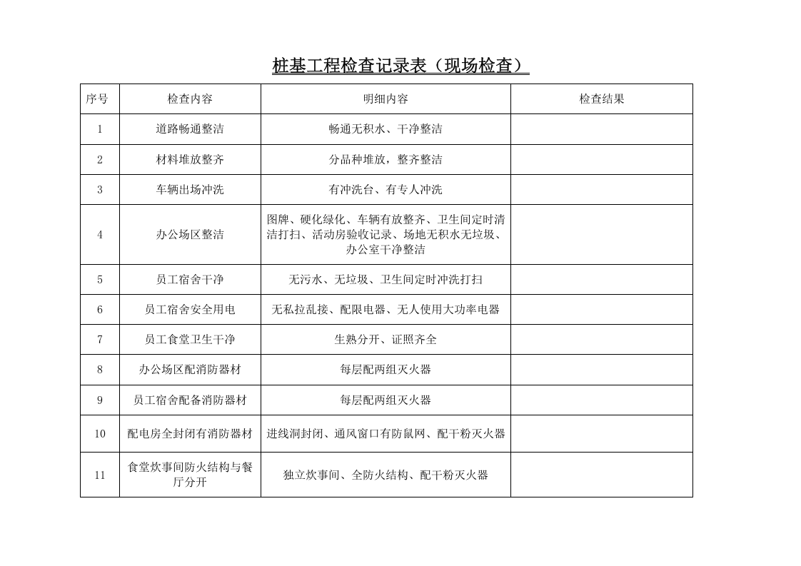 桩基工程检查记录表.docx 第4页