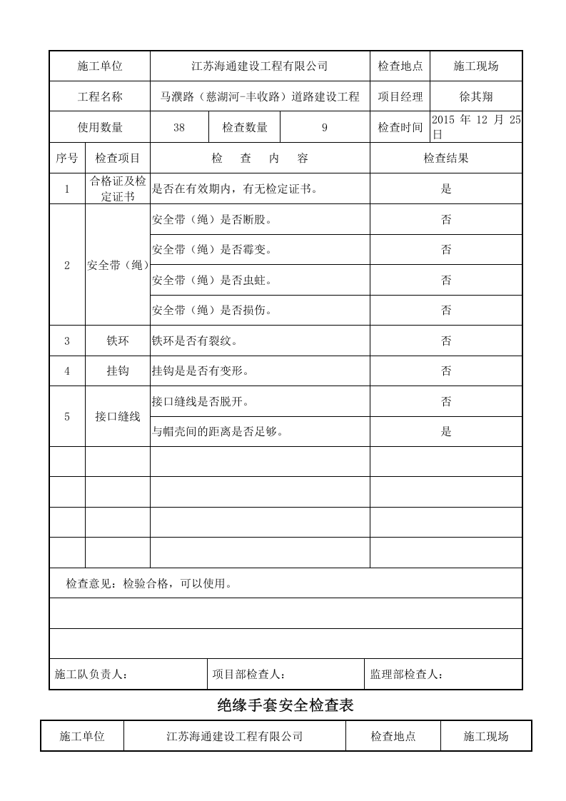 施工机械安全用具安全检查表.doc 第2页