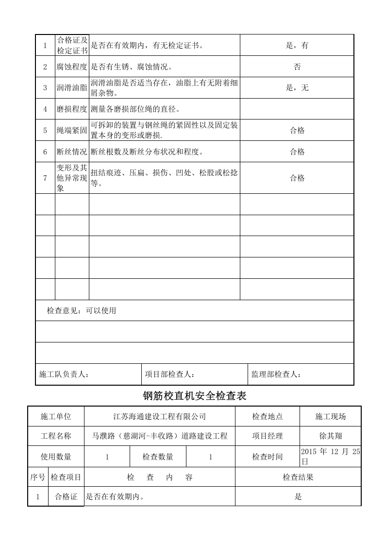 施工机械安全用具安全检查表.doc 第6页