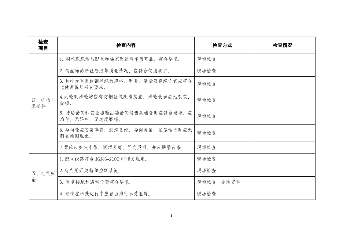 施工升降机检查表.doc 第3页