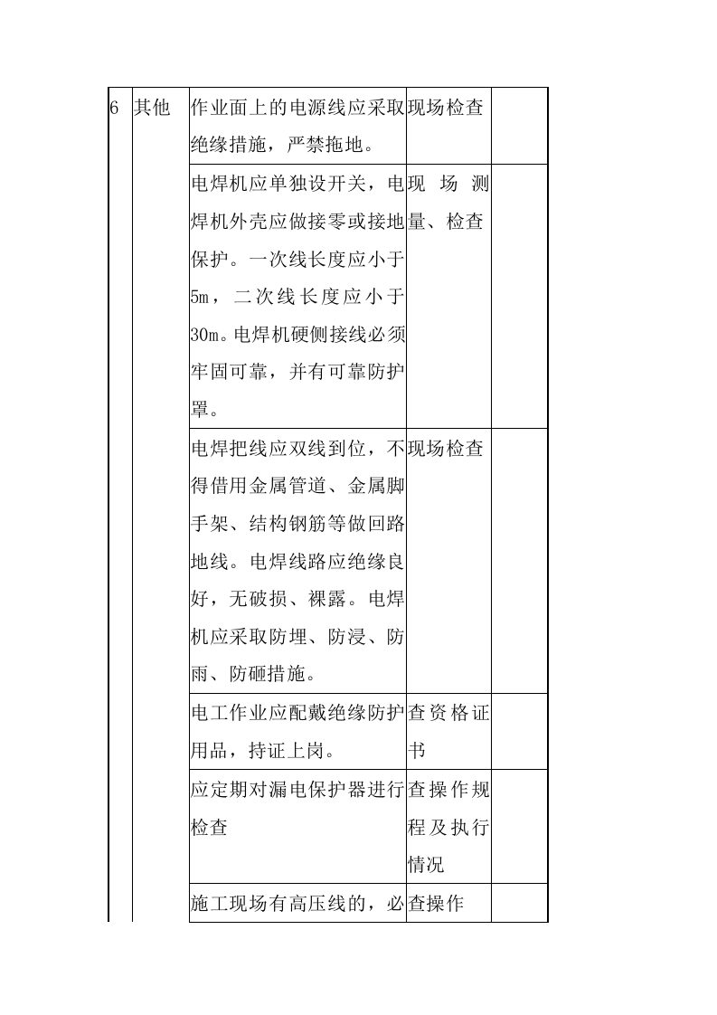 临时用电安全检查表.doc 第4页