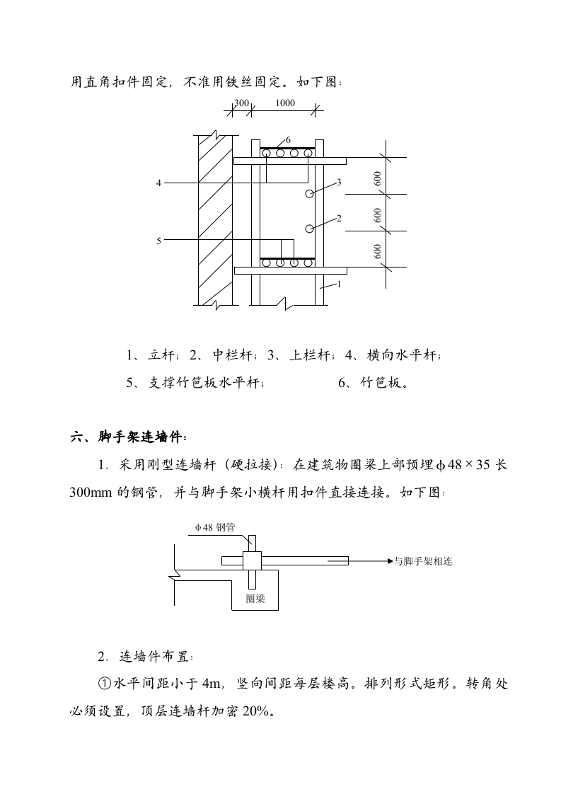 ×××工程脚手架施工组织设计（方案一）.doc 第6页