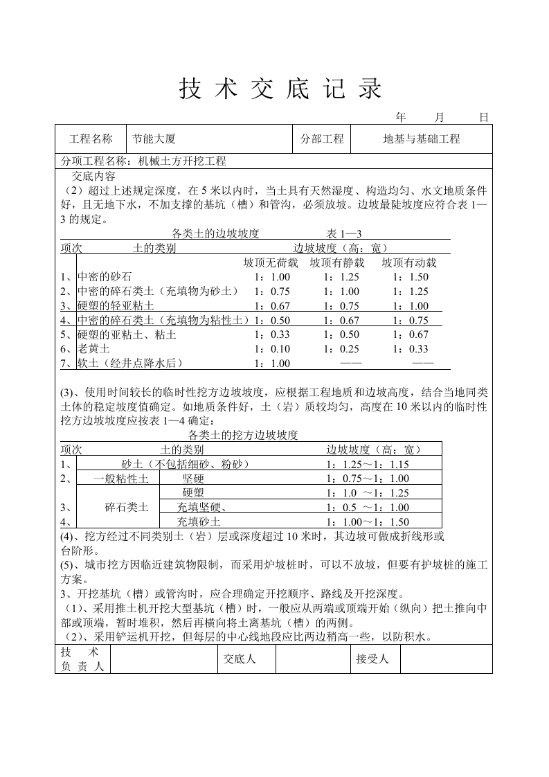 机械挖土技术交底.doc 第2页