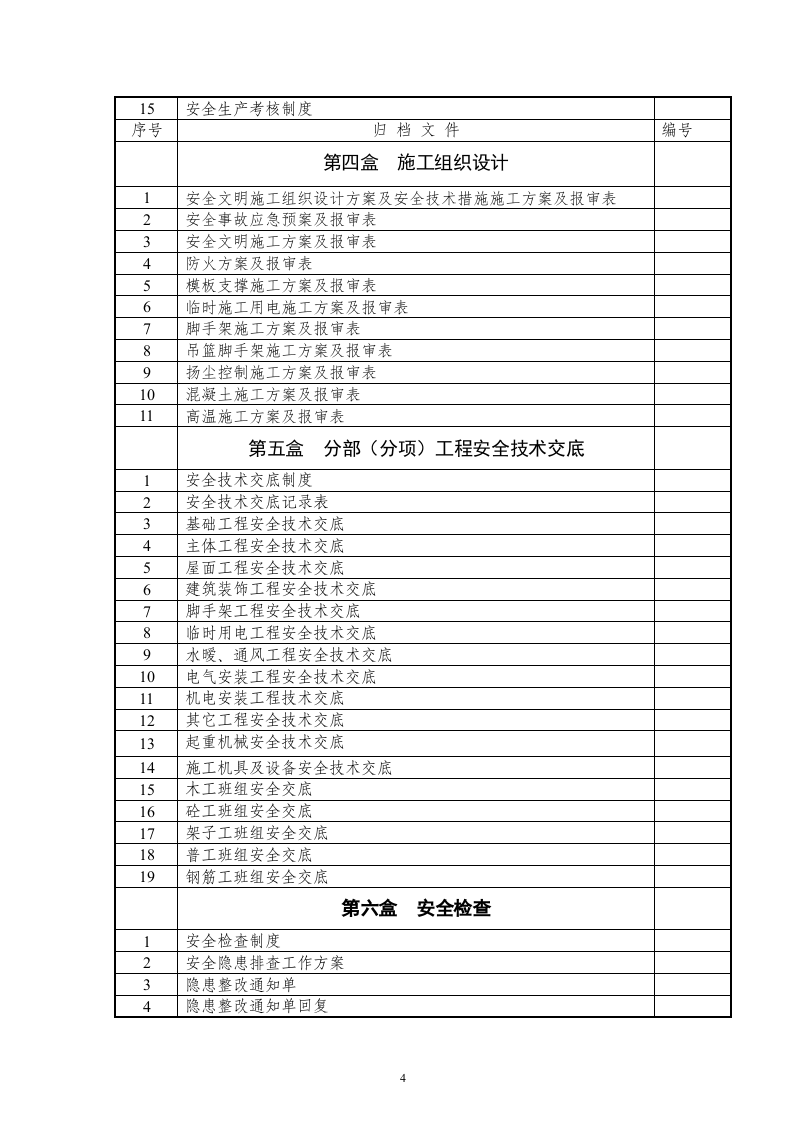 安全竣工资料目录.doc 第4页
