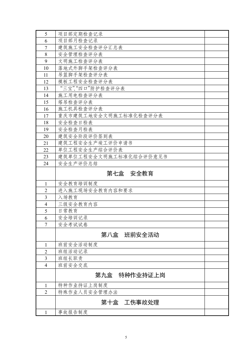 安全竣工资料目录.doc 第5页