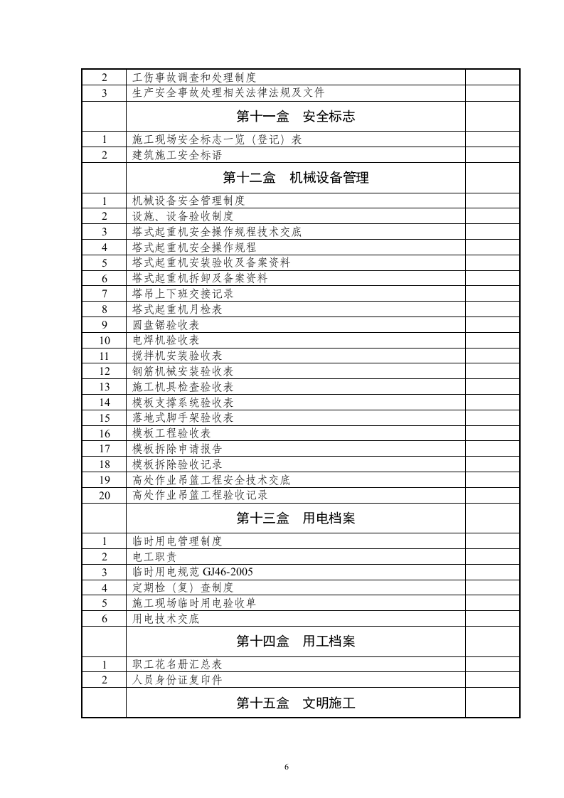 安全竣工资料目录.doc 第6页