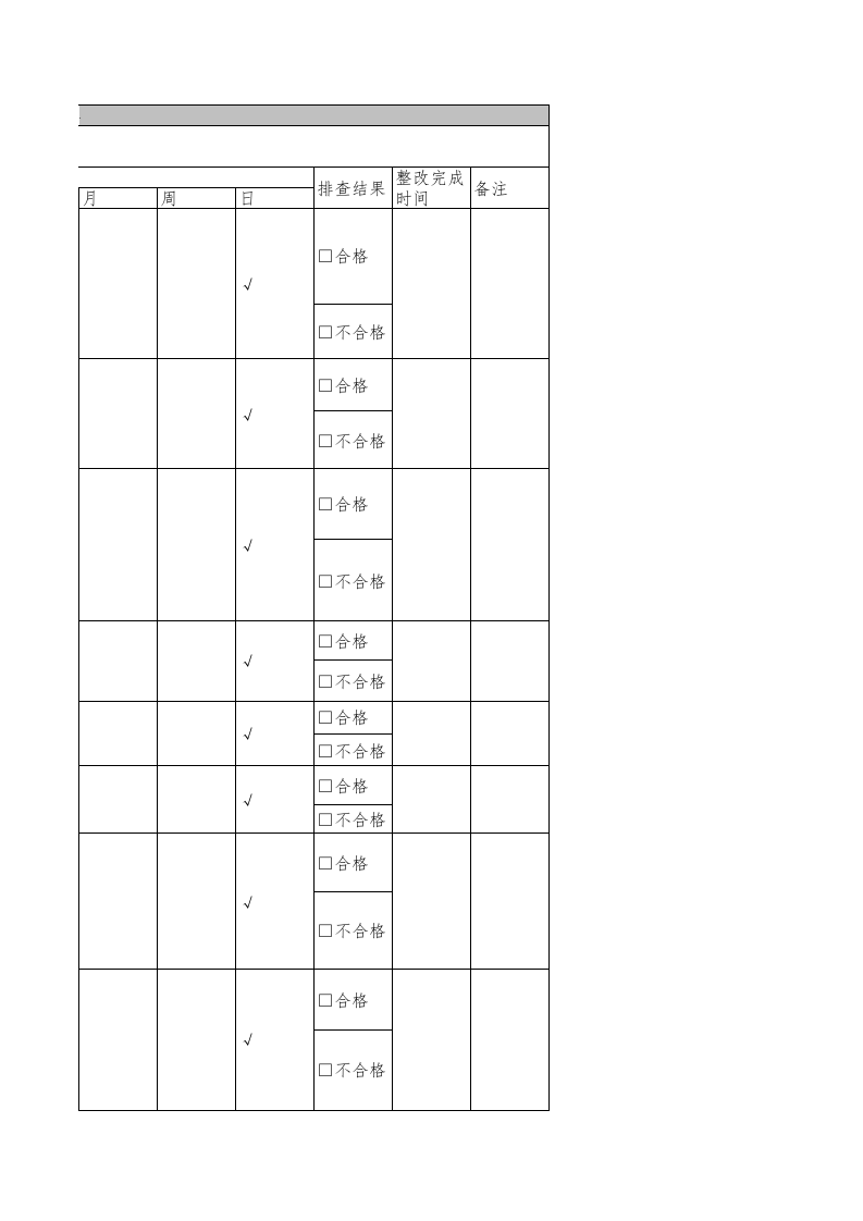 01叉车司机隐患排查清单.xls 第6页