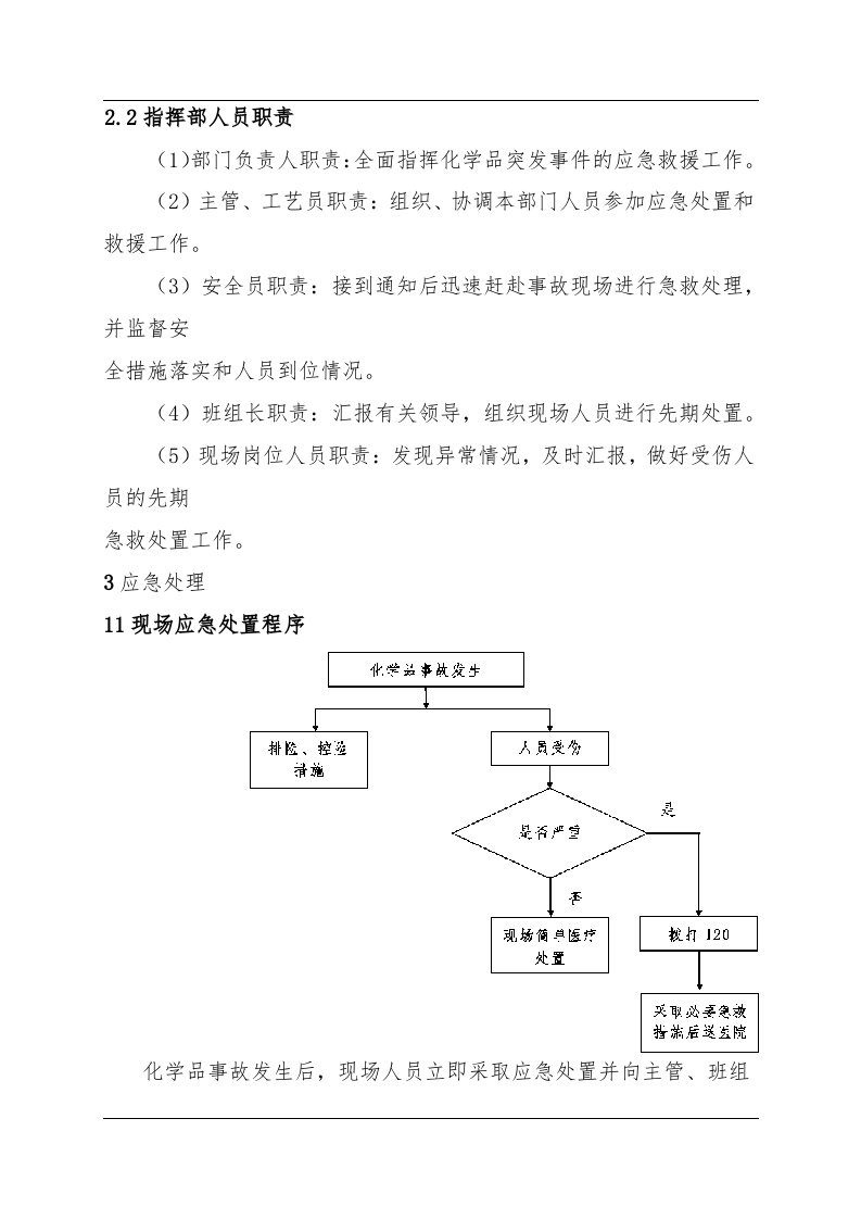 化学品事故现场处置方案（chaojikaona.cn）.doc 第2页