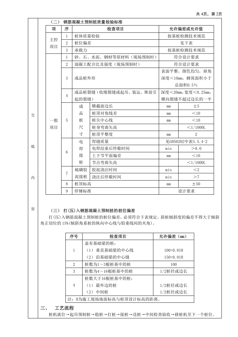 钢筋混凝土预制桩工程技术交底.doc 第2页