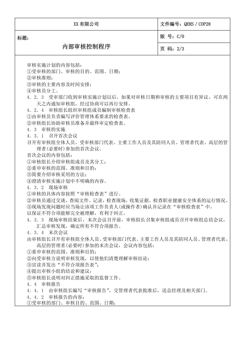 28内部审核控制程序.doc 第2页
