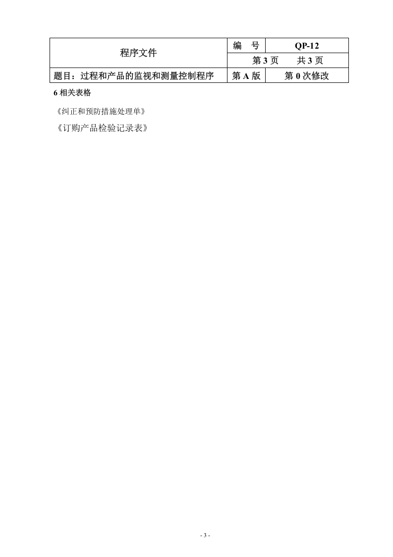 QP-12-2015过程和产品的监视和测量控制程序.doc 第3页