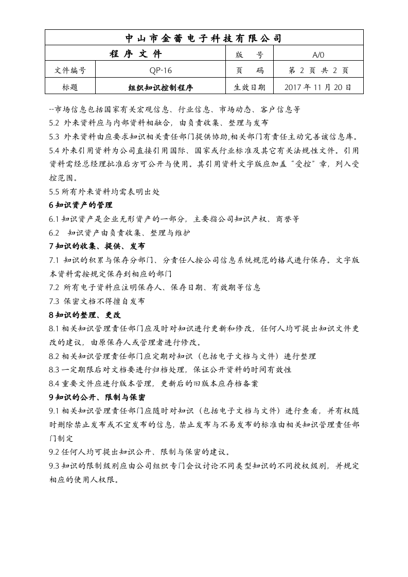 16组织知识控制程序.doc 第2页