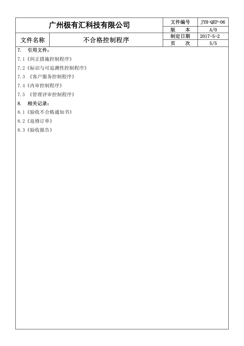 QEP-06 不合格控制程序ok.doc 第5页