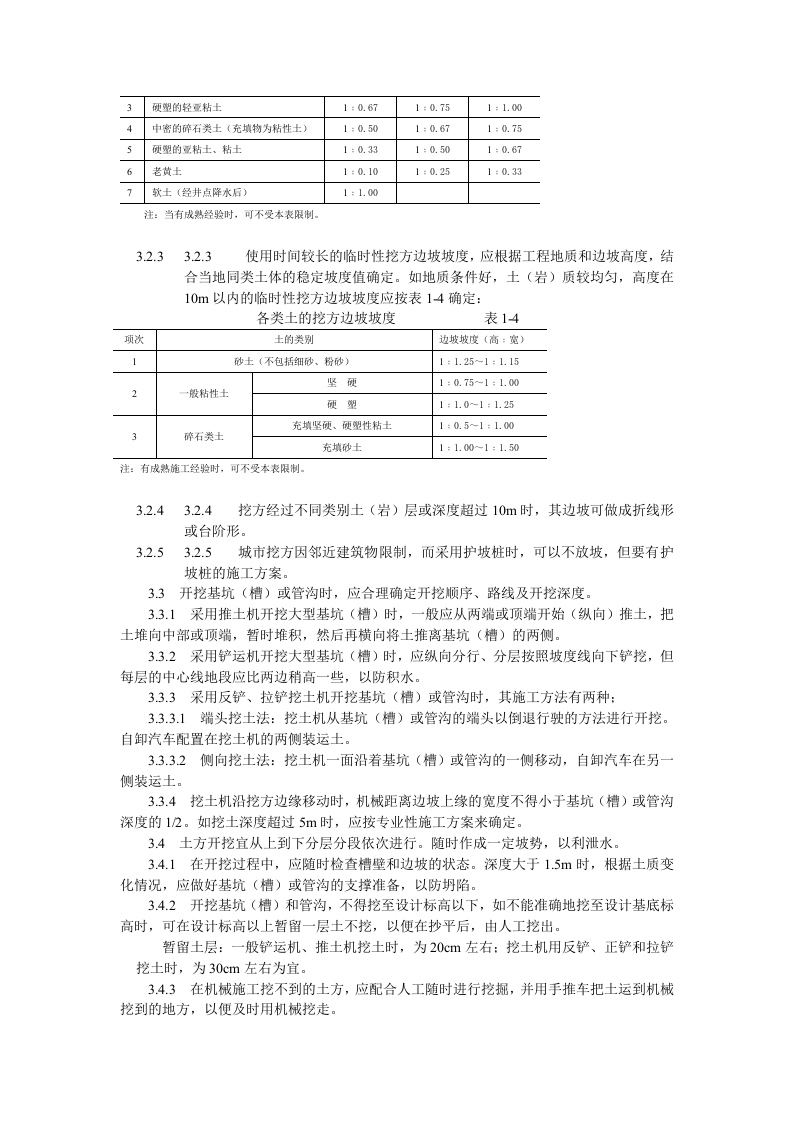 机械挖土工艺标准.doc 第2页