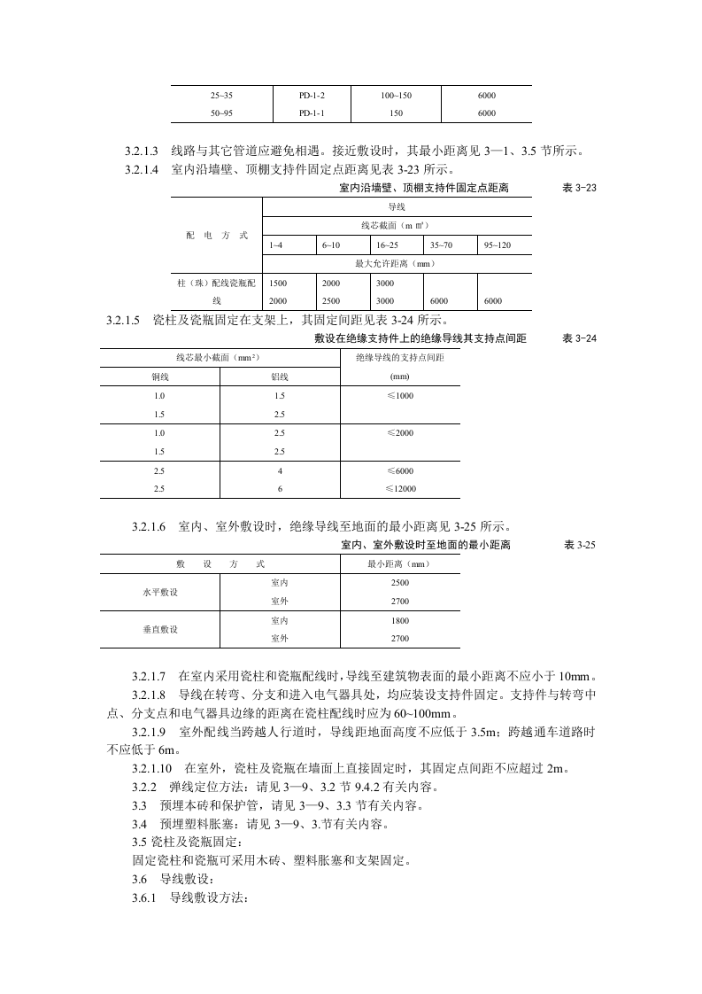 瓷柱、瓷瓶配线工艺标准.doc 第2页