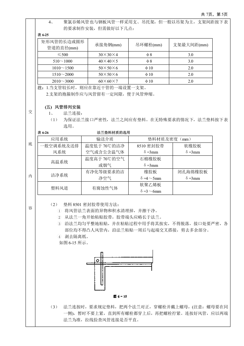 07通风管道安装工程.doc 第5页