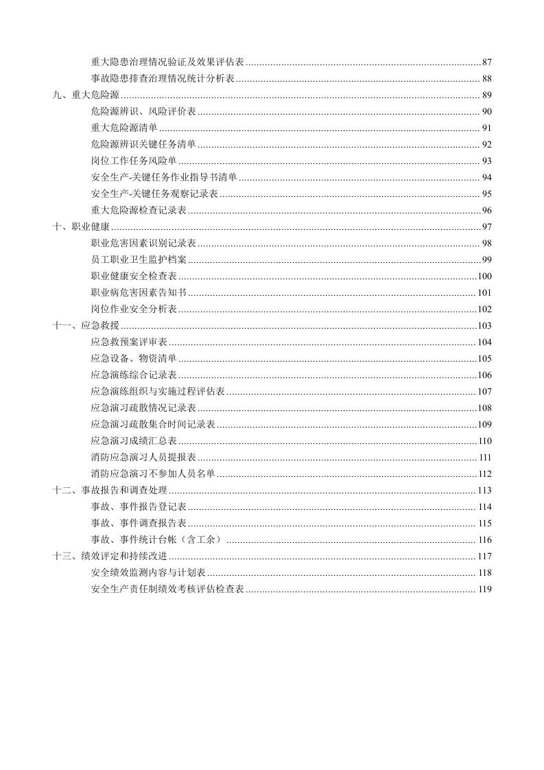 安全生产标准化记录表格台账汇编.doc 第4页