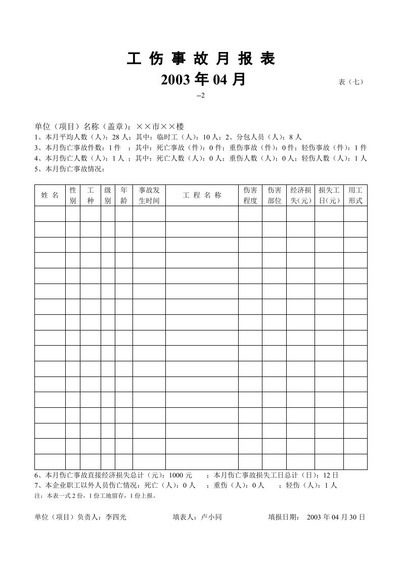 施工安全内业资料全套word表格.doc 第2页