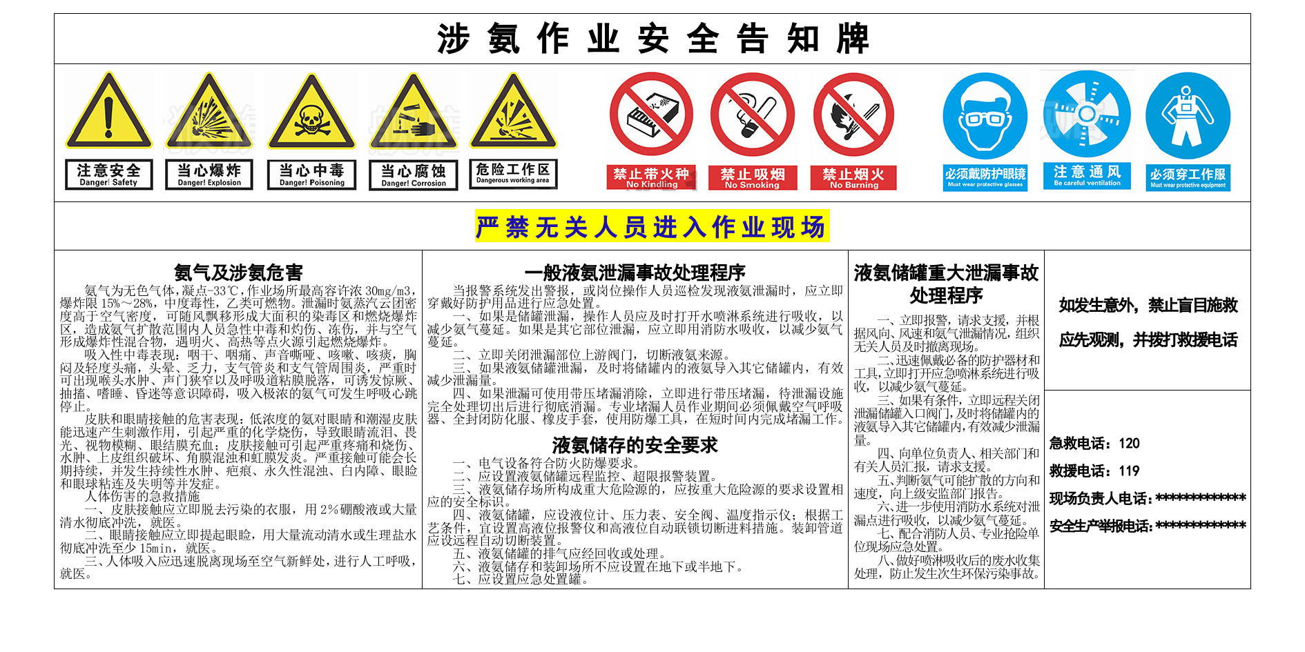 最全面版本重点部位告知牌.doc 第3页