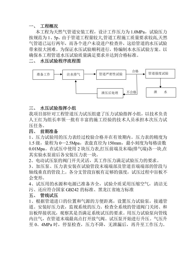 天然气管道试压方案.doc 第2页