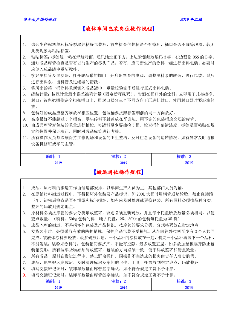 涂料安全生产操作规程汇编.doc 第3页