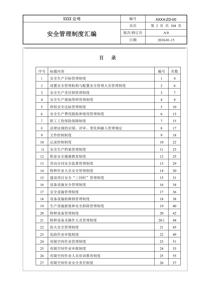 安全管理制度汇编（104页）--精.doc 第3页