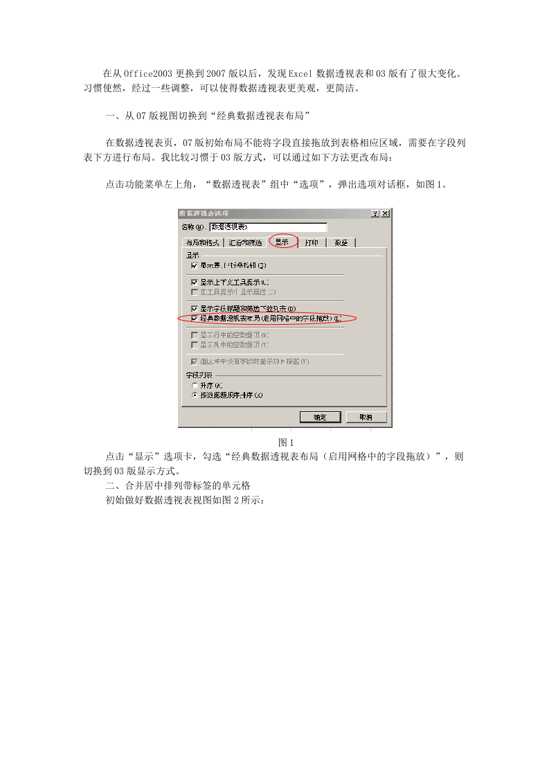 2_Excel2007数据透视表技巧.doc 第1页
