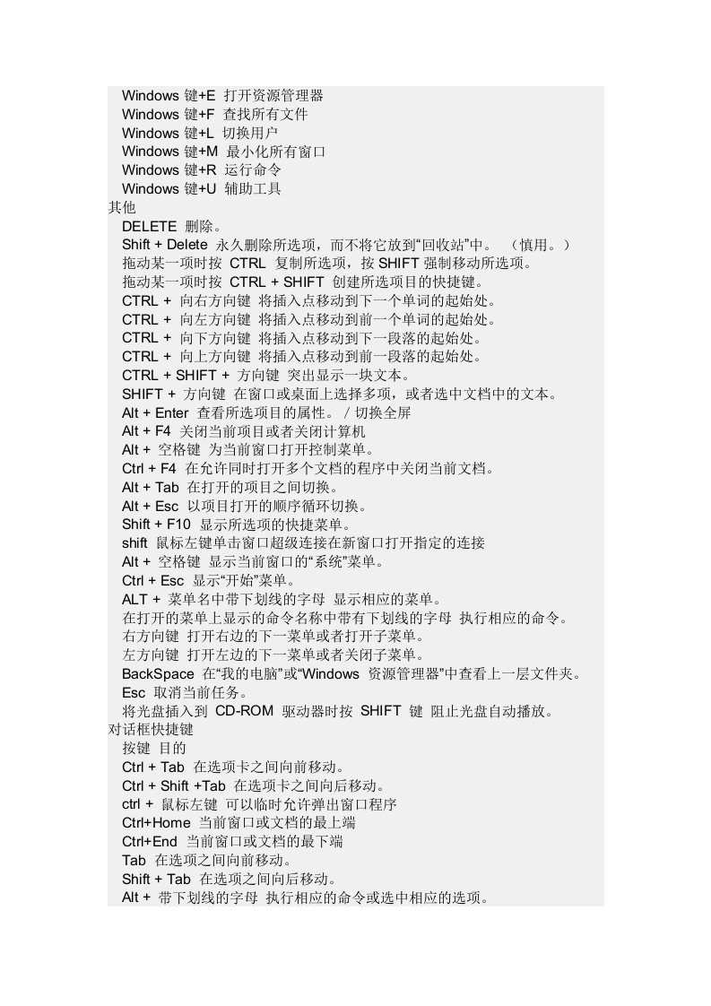 56_电脑键盘快捷键大全.doc 第2页
