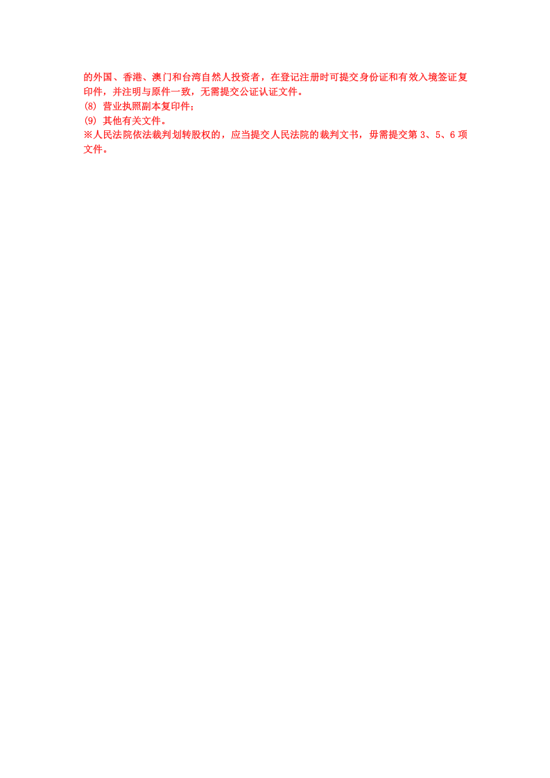 股权变更的程序和所需文件.doc 第3页