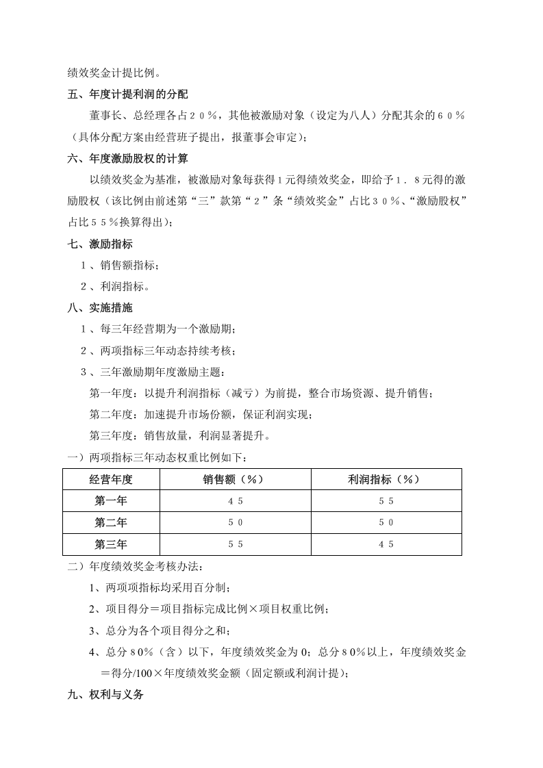 XX药业股份公司股权激励方案.doc 第2页
