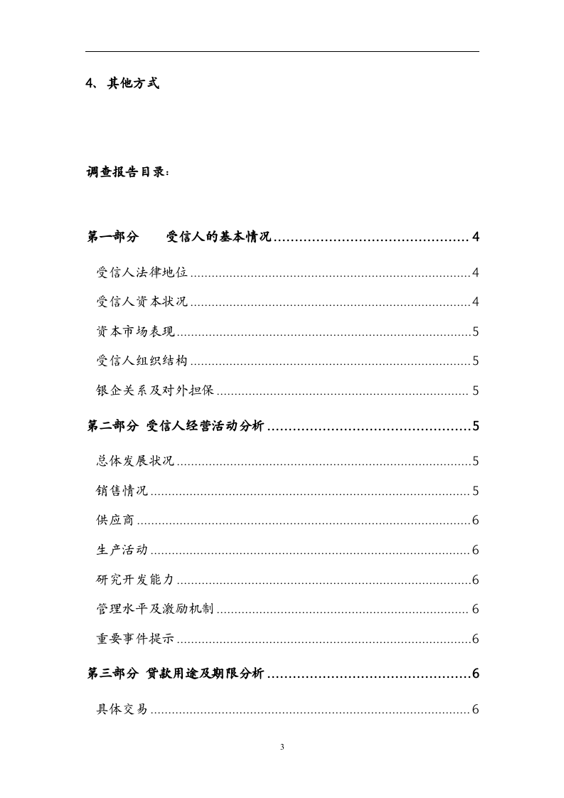 民生银行信贷部授信实战全套资料-授信调查报告.doc 第3页