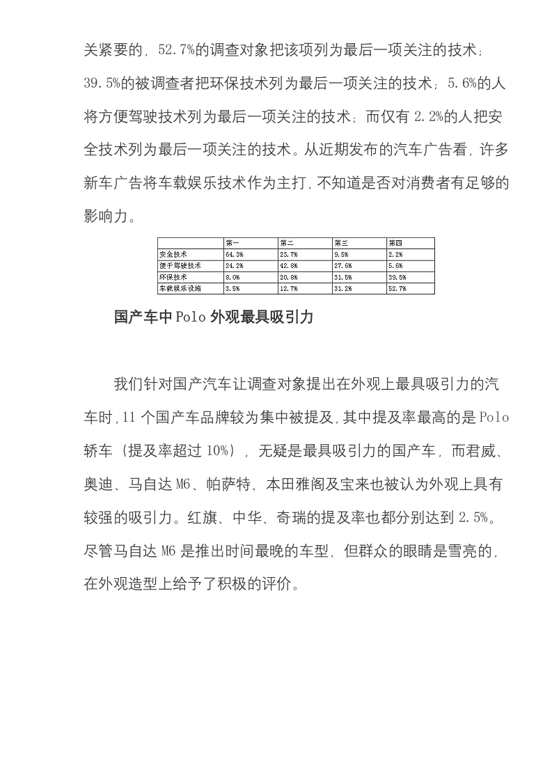 汽车消费调查报告：影响消费者抉择的要素.doc 第2页