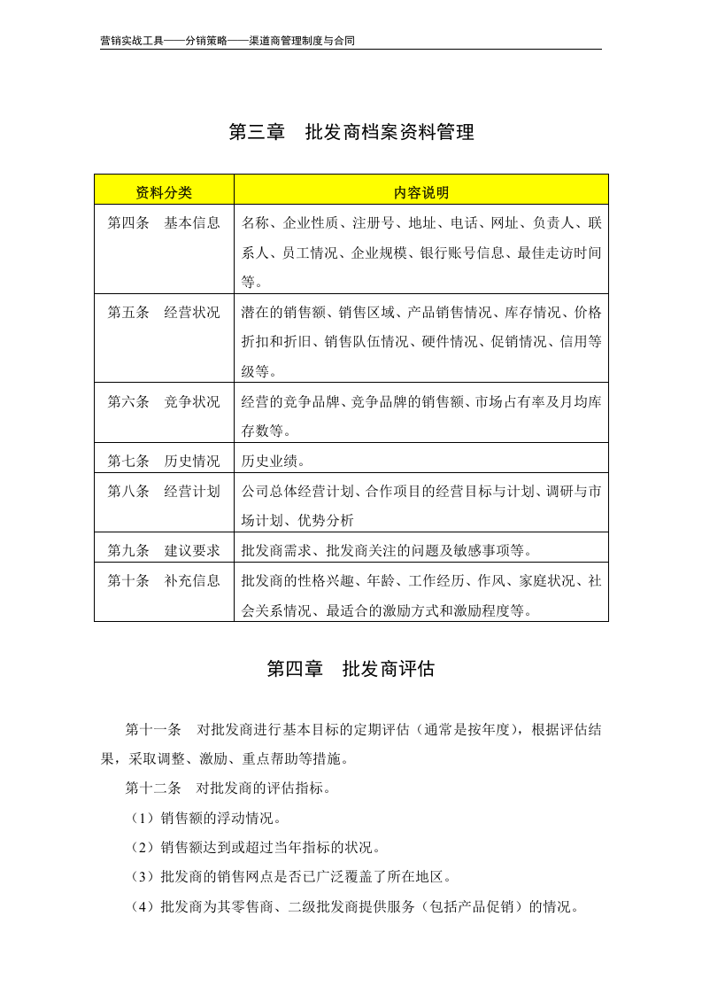 批发商管理办法（模板）.doc 第4页