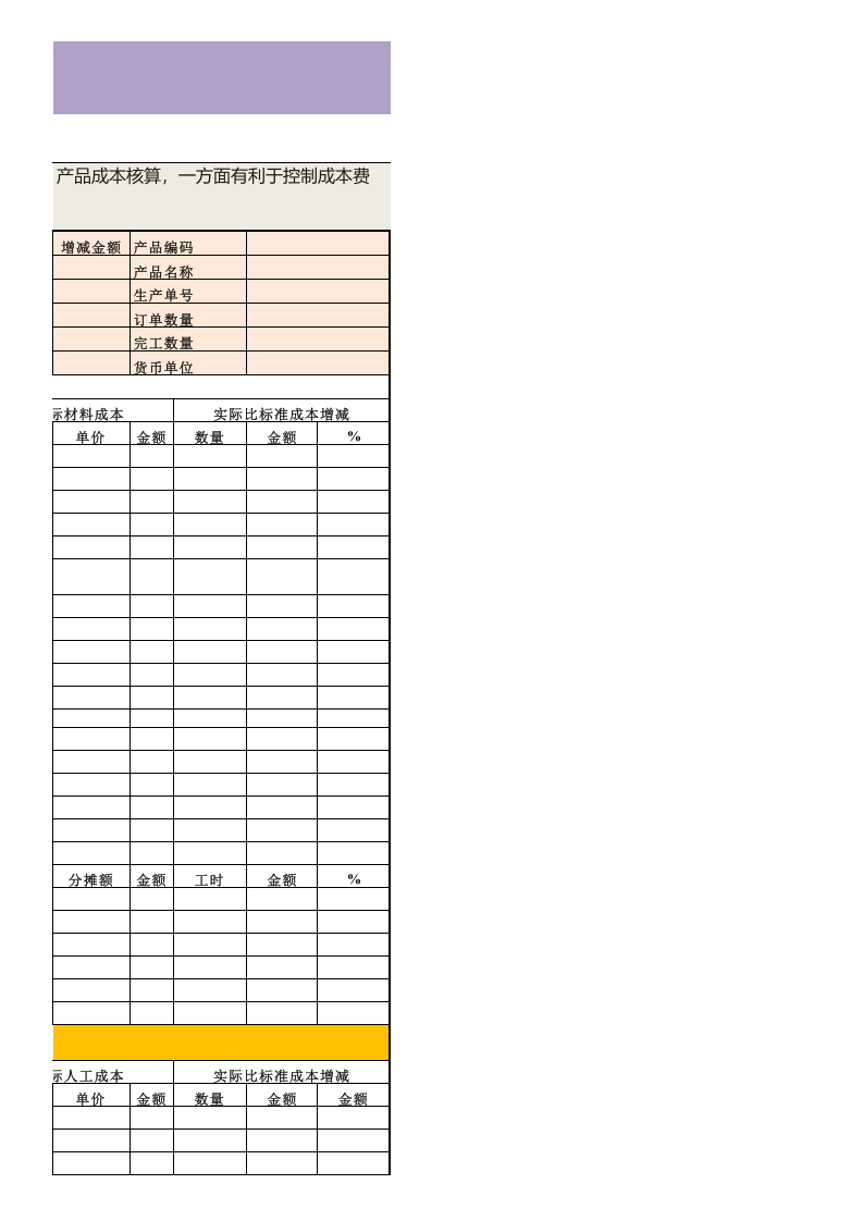 产品成本核算表.xls 第3页