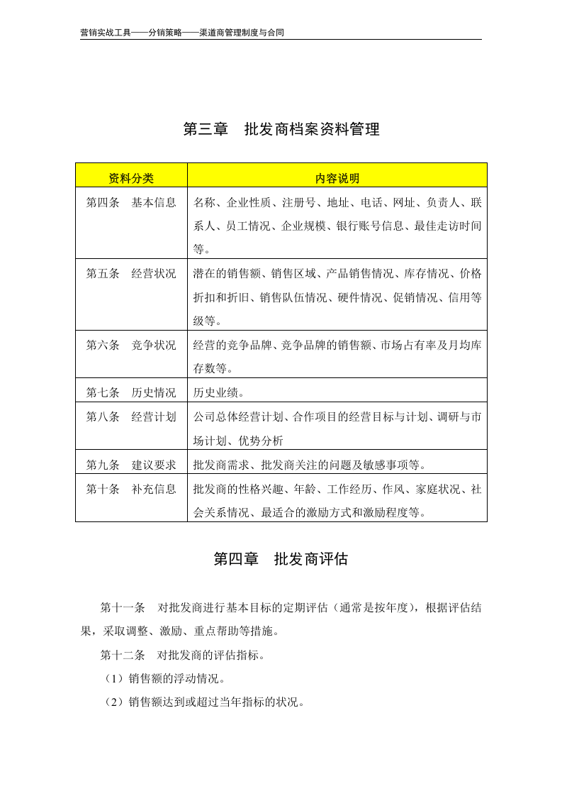 批发商管理办法（模板）.doc 第4页