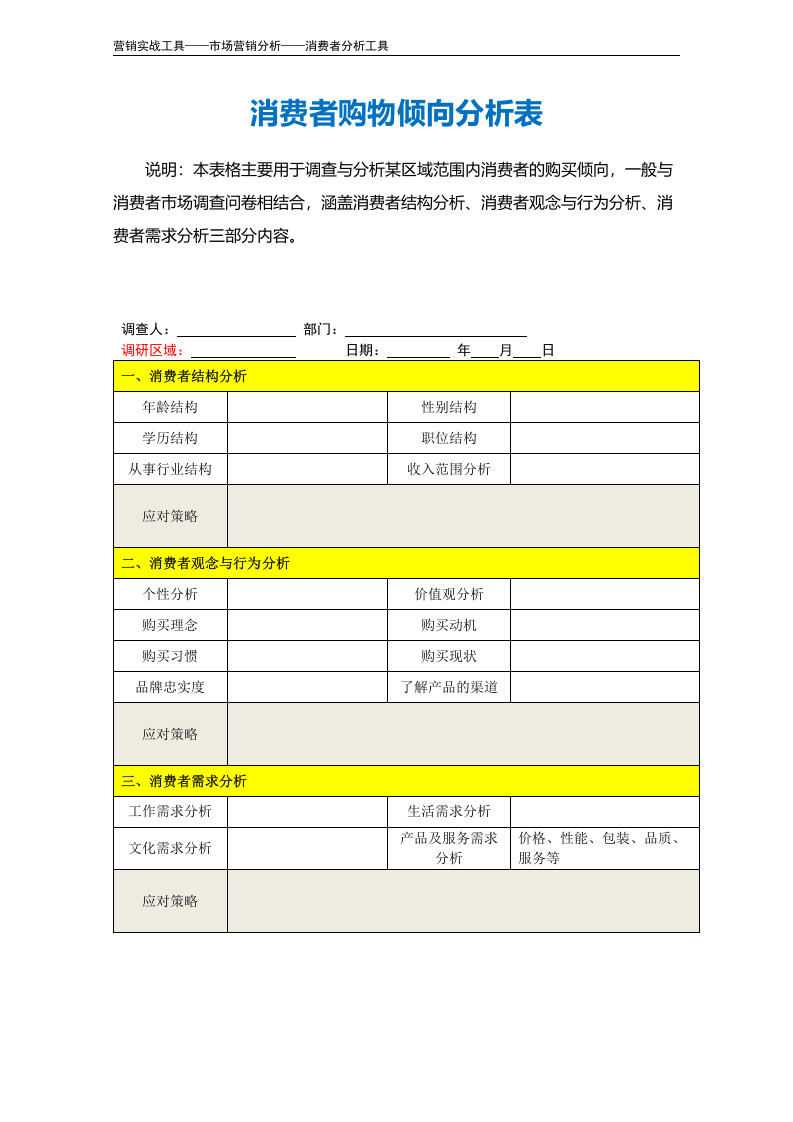 消费者购物倾向分析表.doc 第2页