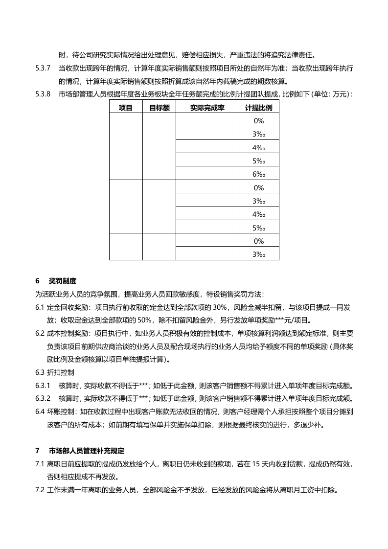 市场部销售提成管理制度.doc 第3页